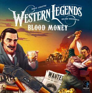 Western Legends: Blood Money board game cover