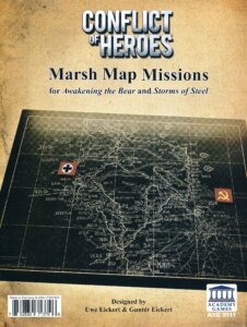 Conflict of Heroes: Marsh Map Missions board game cover