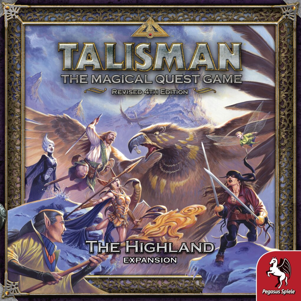 Talisman (Revised 4th Edition): The Highland Expansion board game cover