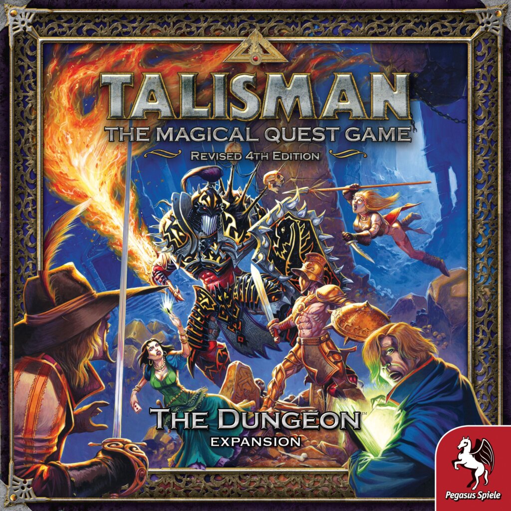 Talisman (Revised 4th Edition): The Dungeon Expansion board game cover