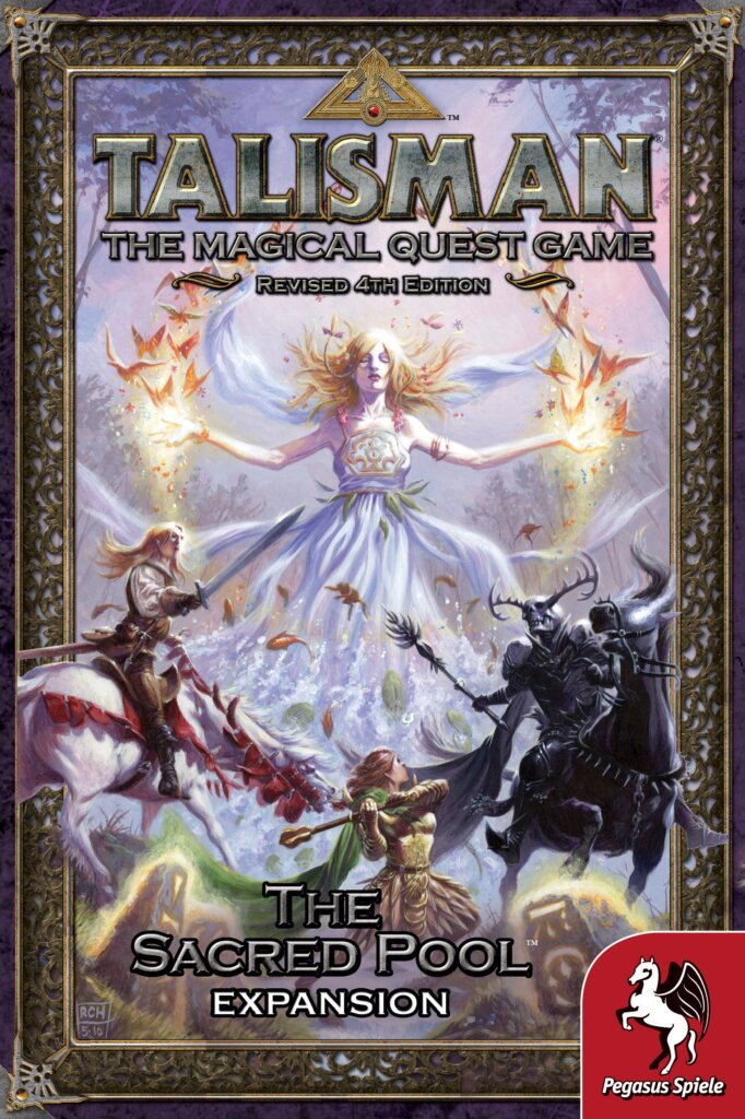 Talisman (Revised 4th Edition): The Sacred Pool Expansion board game cover
