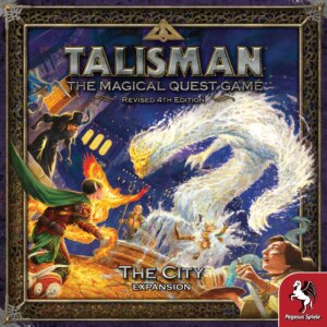 Talisman (Revised 4th Edition): The City Expansion board game cover