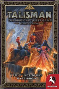 Talisman (Revised 4th Edition): The Firelands Expansion board game cover