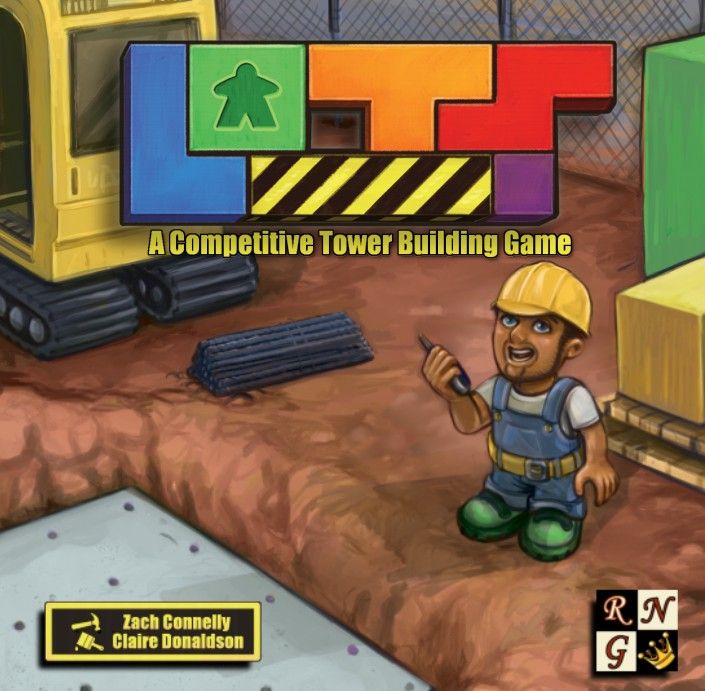 LOTS: A Competitive Tower Building Game board game cover