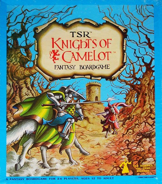Knights of Camelot board game cover