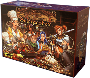 The Red Dragon Inn Smorgasbox board game cover