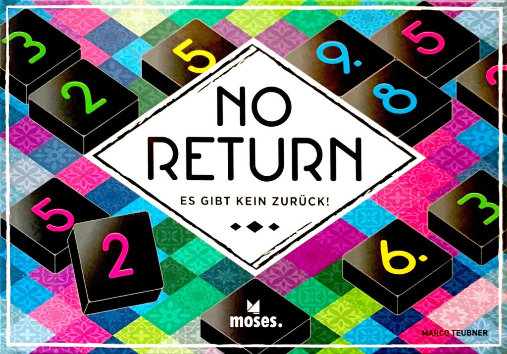 No Return board game cover