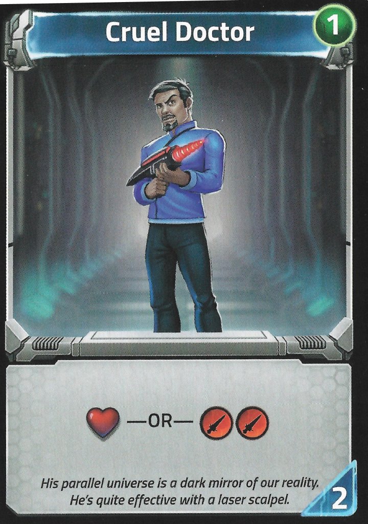 Clank! In! Space!: Cruel Doctor Promo Card board game cover