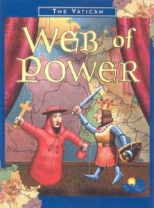 Web of Power: The Vatican board game cover
