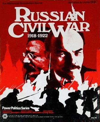 Russian Civil War 1918-1922 board game cover