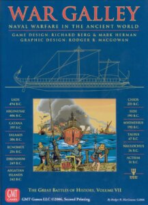 War Galley: Naval Warfare in the Ancient World board game cover