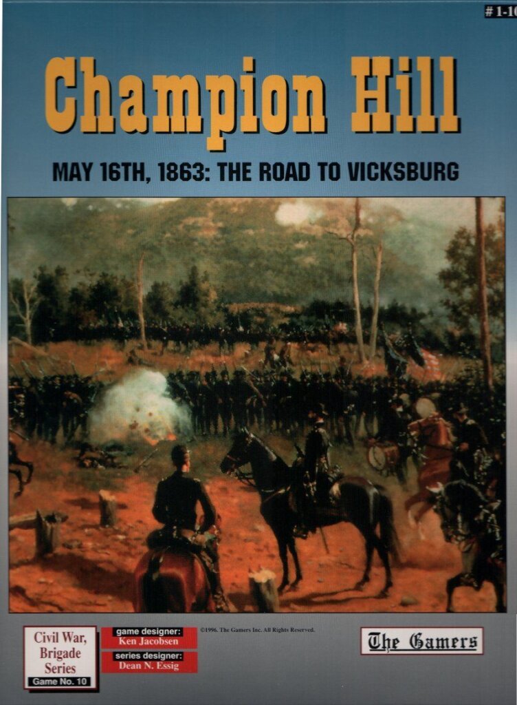 Champion Hill: May 16th, 1863 – The Road to Vicksburg board game cover