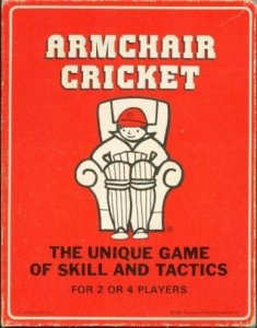 Armchair Cricket board game cover