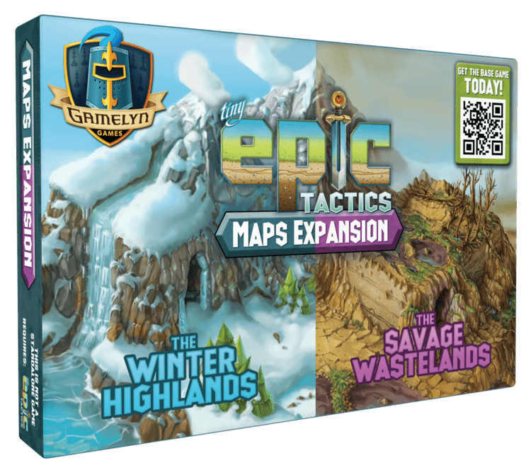 Tiny Epic Tactics: Maps Expansion board game cover