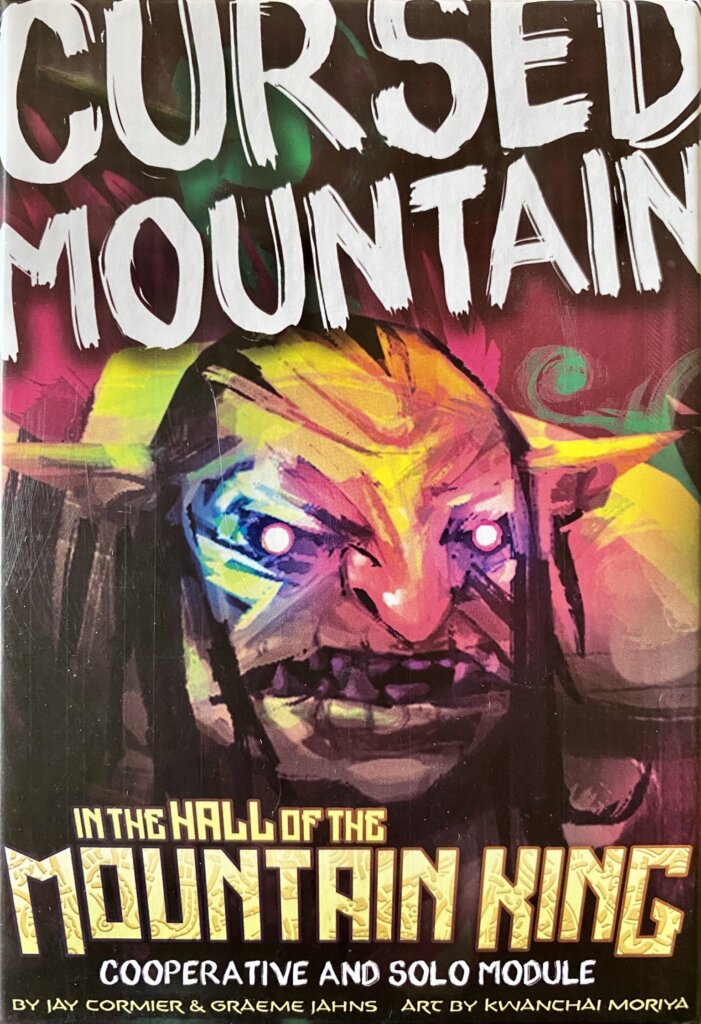 In the Hall of the Mountain King: Cursed Mountain board game cover