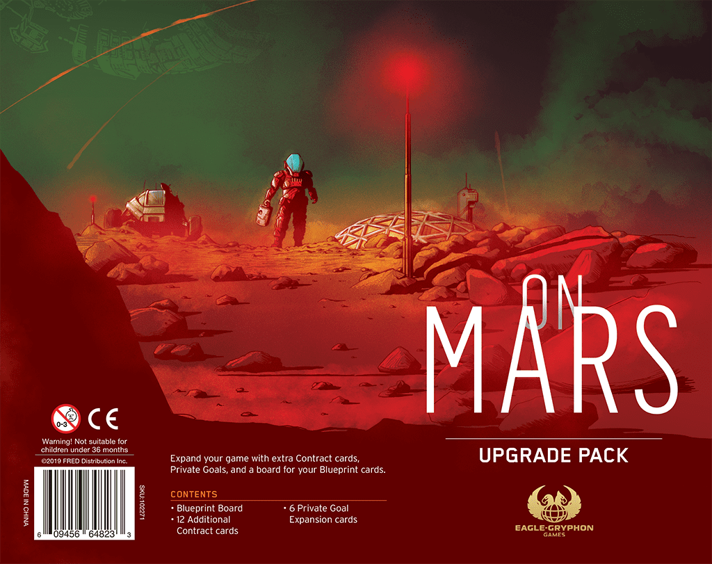 On Mars: Upgrade Pack board game cover