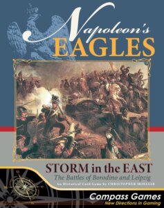 Napoleon’s Eagles: Storm in the East – The Battles of Borodino and Leipzig board game cover