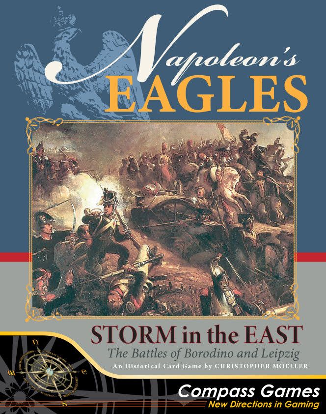 Napoleon’s Eagles: Storm in the East – The Battles of Borodino and Leipzig board game cover
