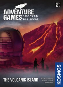 Adventure Games: The Volcanic Island board game cover