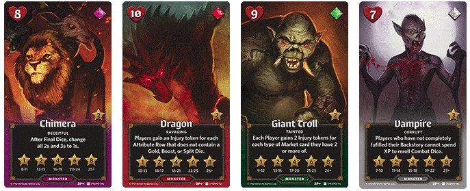 Roll Player: Lenticular Monster Cards Promo Pack board game cover