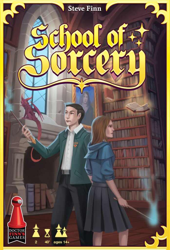 School of Sorcery board game cover
