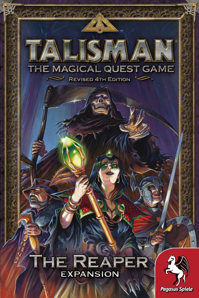 Talisman (Revised 4th Edition): The Reaper Expansion board game cover