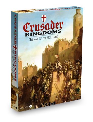 Crusader Kingdoms: The War for the Holy Land board game cover