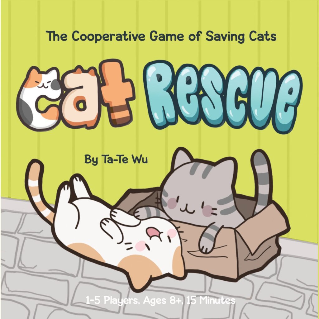 Cat Rescue board game cover