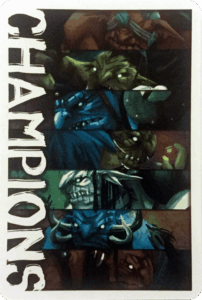 In the Hall of the Mountain King: Champions Mini-Expansion board game cover