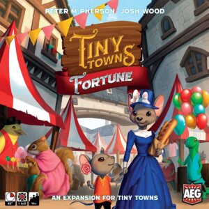 Tiny Towns: Fortune board game cover