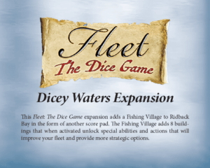 Fleet: The Dice Game – Dicey Waters Expansion board game cover