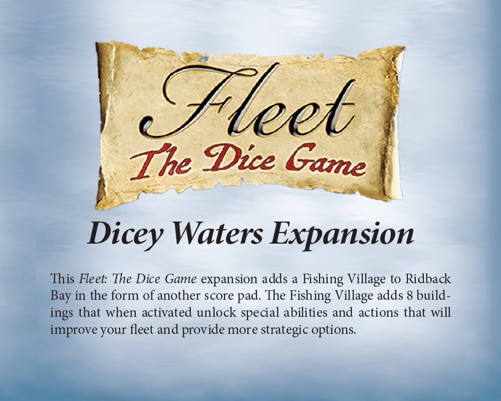 Fleet: The Dice Game – Dicey Waters Expansion board game cover