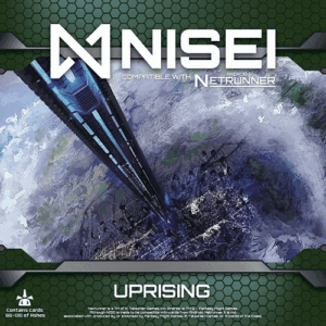 Uprising: Ashes – Part 2 (fan expansion for Android: Netrunner) board game cover