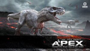 Apex Theropod Deck Building Game: Collected Edition board game cover