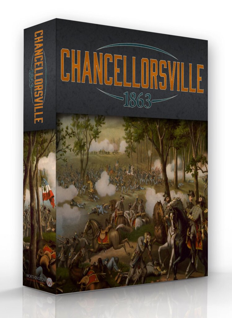 Chancellorsville 1863 board game cover