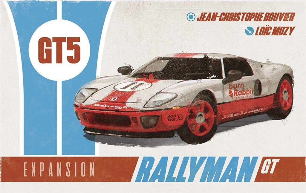 Rallyman: GT – GT5 board game cover