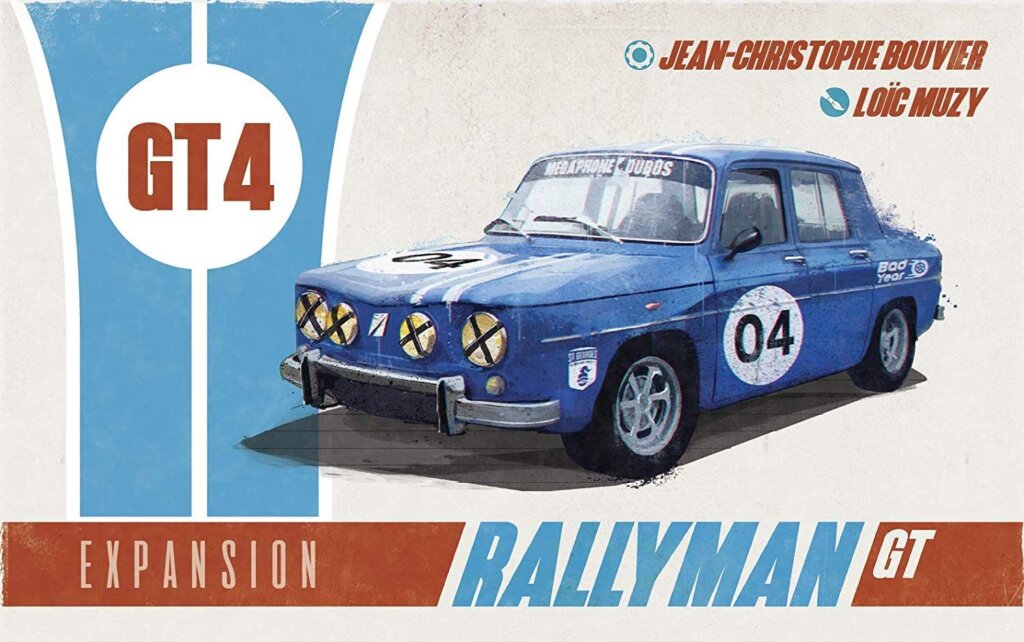 Rallyman: GT – GT4 board game cover