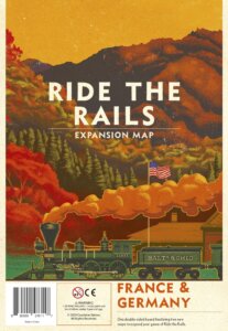 Ride the Rails: France & Germany board game cover