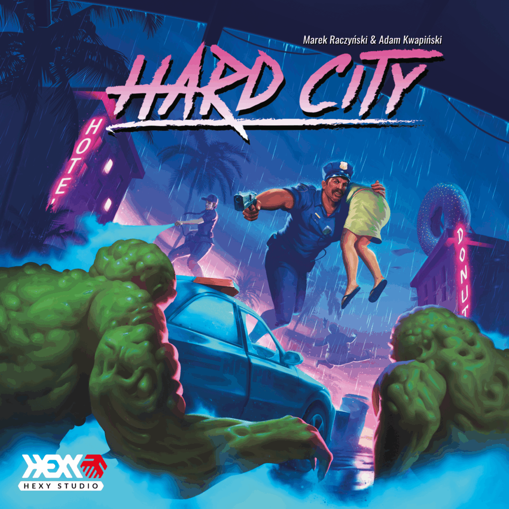 Hard City board game cover