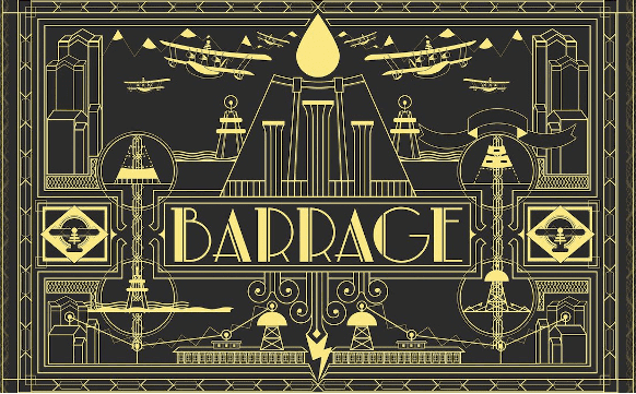 Barrage: Kickstarter Exclusive Box board game cover