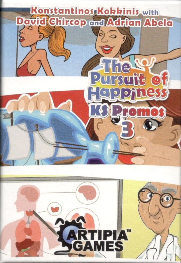 The Pursuit of Happiness: KS Promos 3 board game cover