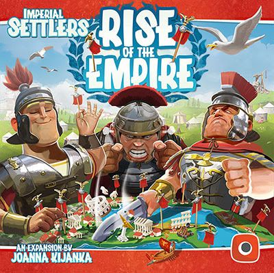 Imperial Settlers: Rise of the Empire board game cover