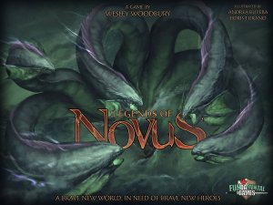 Legends of Novus board game cover