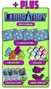 Tiny Epic Dinosaurs: Laboratory Mini Expansion board game cover