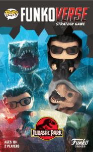 Funkoverse Strategy Game: Jurassic Park 101 board game cover
