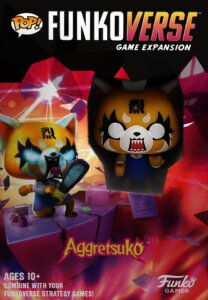 Funkoverse Strategy Game: Aggretsuko 100 board game cover