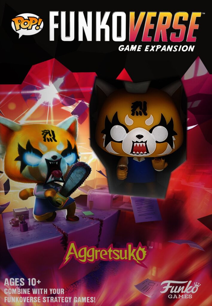 Funkoverse Strategy Game: Aggretsuko 100 board game cover