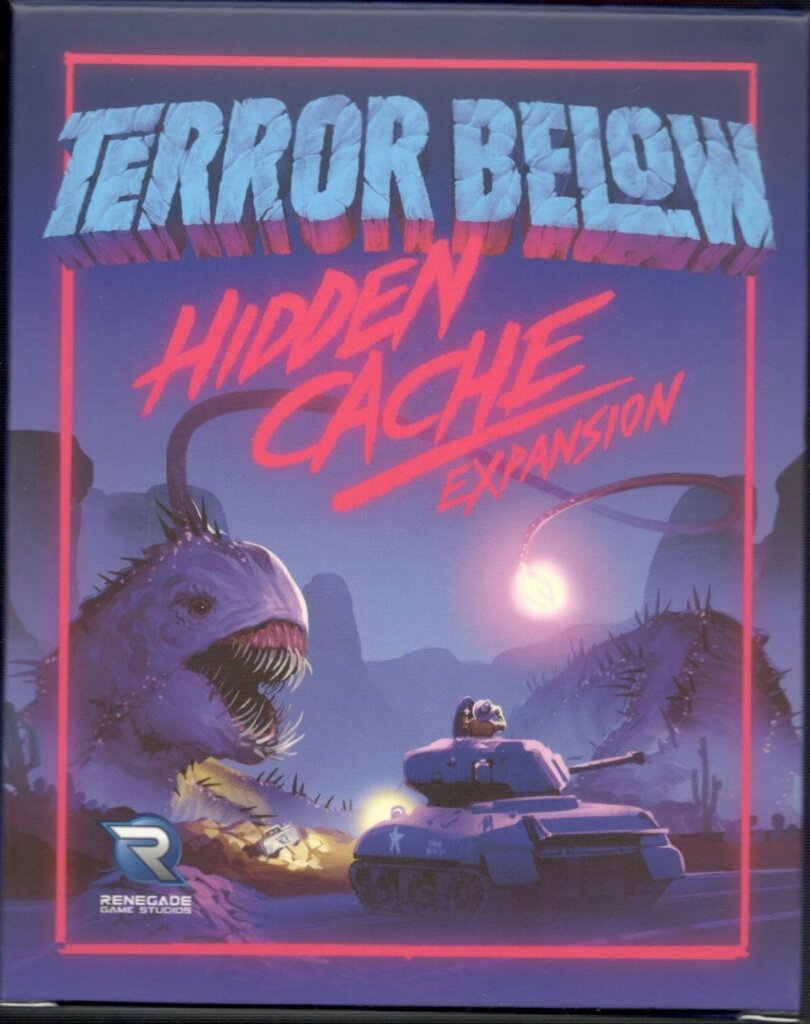 Terror Below: Hidden Cache Expansion board game cover