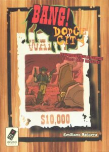 BANG! Dodge City with High Noon expansion board game cover