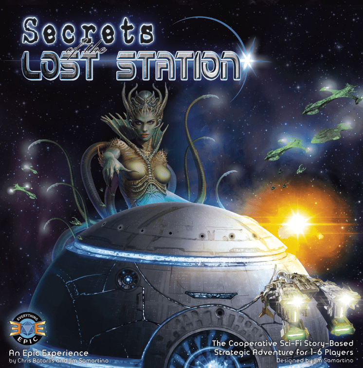 Secrets of the Lost Station board game cover